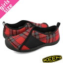 yvCX_Ez 15̂ő KEEN WOMEN HOWSER WRAP L[ nEU[ bv fB[X [Jbg Xb| RED PLAID/BLACK bh  `FbN 1026645