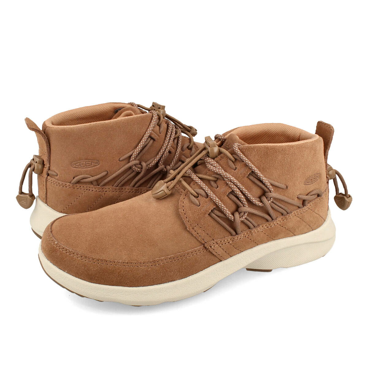  15時迄のご注文で即日発送可 KEEN WOMEN UNEEK CHUKKA キーン ユニーク チャッカ レディース ミッドカット TOASTED COCONUT/BIRCH ベージュ 1026735