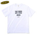 KEEN OC/RP UNEEK 10TH TEE キーン オーシーアールピー ユニーク テン Tシャツ メンズ レディース 半袖Tシャツ WHITE ホワイト 1029301【追跡可能メール便 日時指定不可】