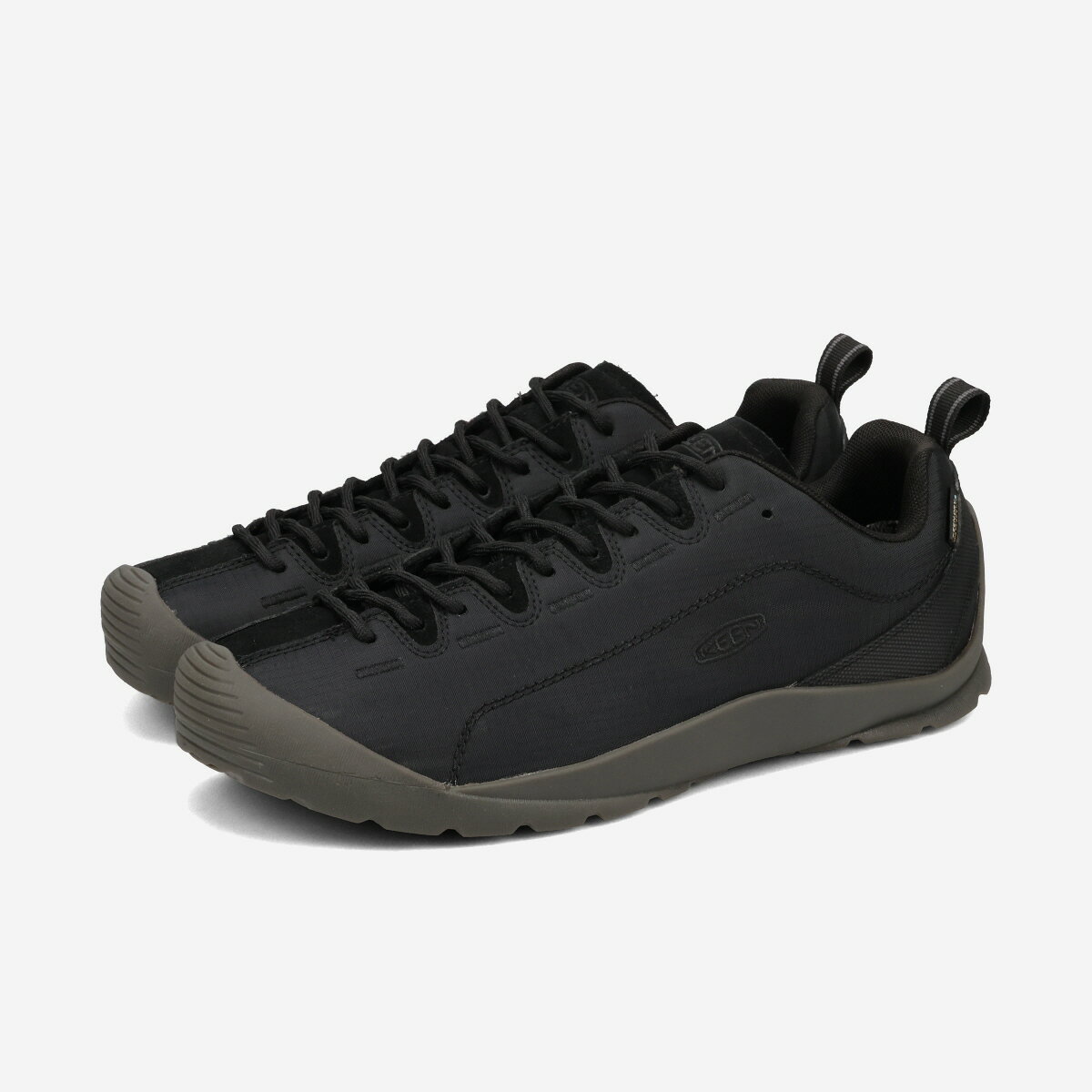 【20%OFF】 KEEN JASPER NYLON WP キーン ジャスパー ナイロン ウォータープルーフ メンズ スニーカー ローカット BLACK ブラック 1031314