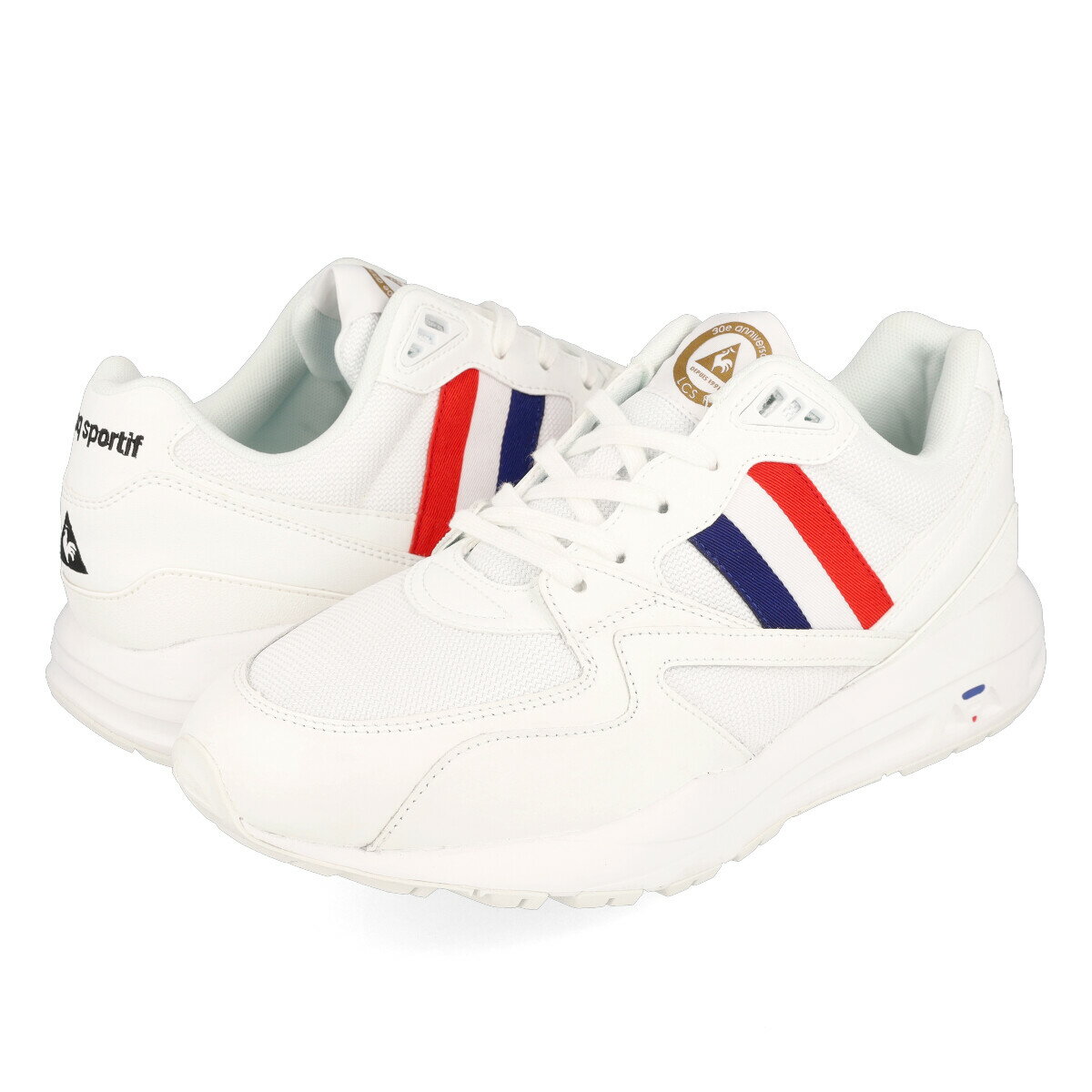 【プライスダウン】 15時迄のご注文で即日発送可 le coq sportif LCS R800 Z1 S60 ルコック スポルティフ LCS R 800 Z1 S60 WHITE ql1rjc07wh