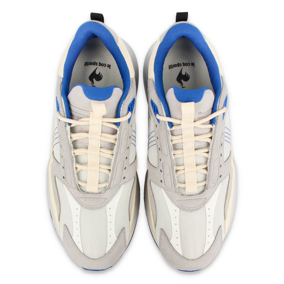 【プライスダウン】 15時迄のご注文で即日発送可 le coq sportif LCS R801 ルコック スポルティフ LCS R 801 GREY/NAVY QL1UJC67GY 2