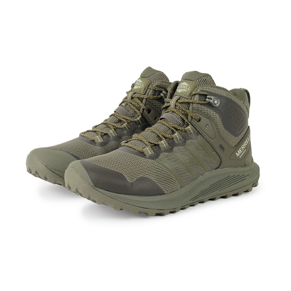 楽天SELECT SHOP LOWTEX【プライスダウン】 15時迄のご注文で即日発送可 MERRELL NOVA 3 TACTICAL MID WATEERPROOF M メレル ノバ 3 タクティカル ミッド ウォータープルーフ メンズ ミドルカット DARK OLIVE グリーン J005053