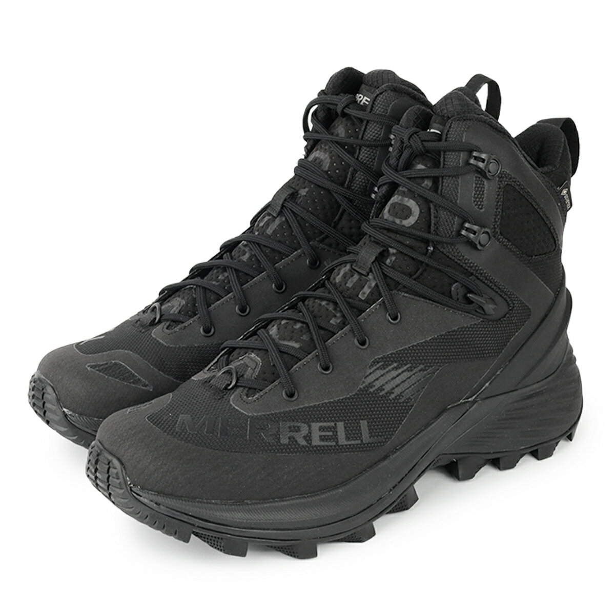 【プライスダウン】 15時迄のご注文で即日発送可 MERRELL ROGUE TACTICAL GORE-TEX M メレル ローグ タクティカル ゴアテックス メンズ ハイカット BLACK ブラック J005251