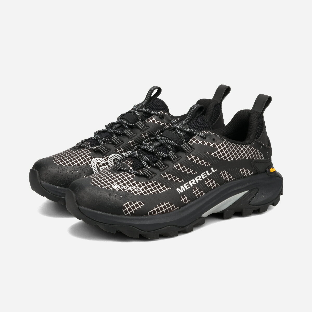 【お買い物マラソンSALE】 MERRELL MOAB SPEED 2 REFLECTIVE GTX W メレル モアブ スピード 2 リフレクティブ ゴアテックス 【限定】 レディース スニーカー ローカット BLACK ブラック J038406 [1](4)