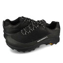 【プライスダウン】 15時迄のご注文で即日発送可 MERRELL MOAB SPEED STORM GORE-TEX (R) メレル モアブ スピード ストーム ゴアテックス (R) メンズ ローカット BLACK/BLACK ブラック j067549