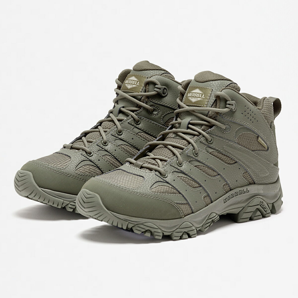 15時迄のご注文で即日発送可 MERRELL MOAB 3 TACTICAL MID WP メレル モアブ 3 タクティカル ミッド ウォータープルーフ メンズ スニーカー ミッドカット DARK OLIVE オリーブ J004113