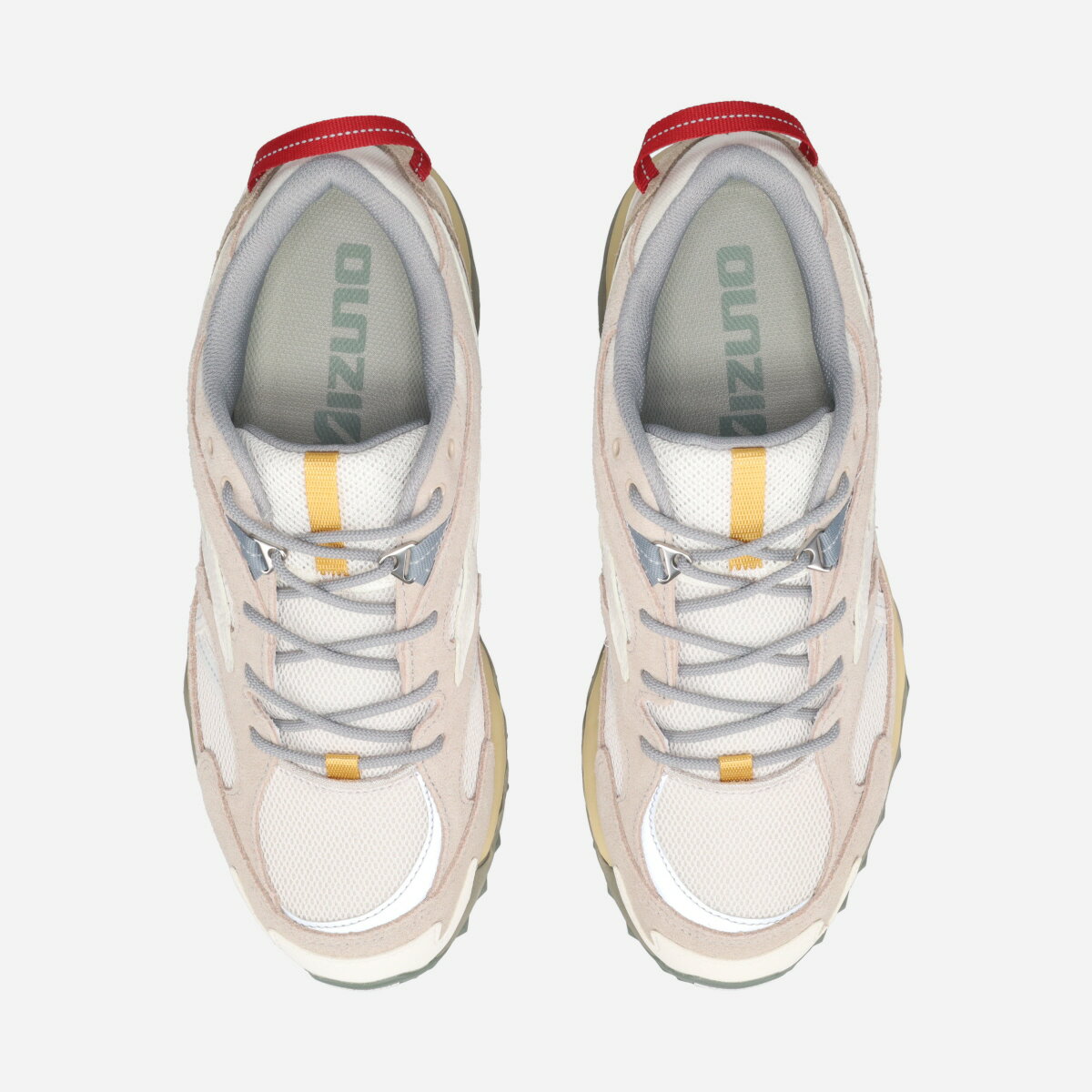 【お買い物マラソンSALE】 MIZUNO WAVE MUJIN TL ミズノ ウエーブ ムジン TL メンズ スニーカー ローカット DARK BEIGE/OFF WHITE/ORANGE ベージュ D1GA251302