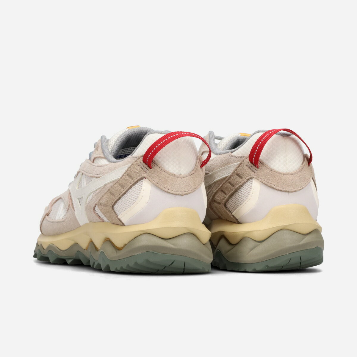 【お買い物マラソンSALE】 MIZUNO WAVE MUJIN TL ミズノ ウエーブ ムジン TL メンズ スニーカー ローカット DARK BEIGE/OFF WHITE/ORANGE ベージュ D1GA251302