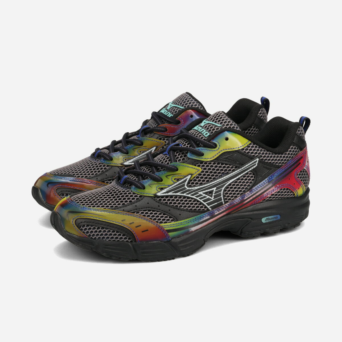 MIZUNO MXR TOKYO DRIFT ミズノ エムエックスアール トーキョー ドリフト メンズ スニーカー ローカット DRESS BLUES/BLACK/SURF THE WEB ブラック D1GA261502
