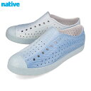 15̂ő native shoes JEFFERSON BLOOM PRINT lCeBu V[Y WFt@[\ u[ vg Y fB[X Xj[J[ [Jbg SHELL WHITE/AIR BLUE/NEW SHIBORI u[ 11100159-2090