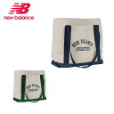 【お買い物マラソンSALE】 NEW BALANCE CANVAS TOTE ニューバランス キャンバストート メンズ レディース ショルダーバッグ LAB23178(4)
