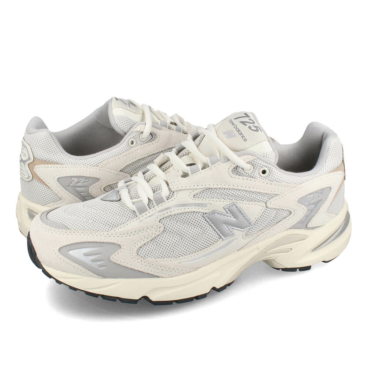 15時迄のご注文で即日発送可 NEW BALANCE ML725UF ニューバランス ML725UF メンズ レディース スニーカー ローカット OFF WHITE/GRAY ホワイト ML725UF