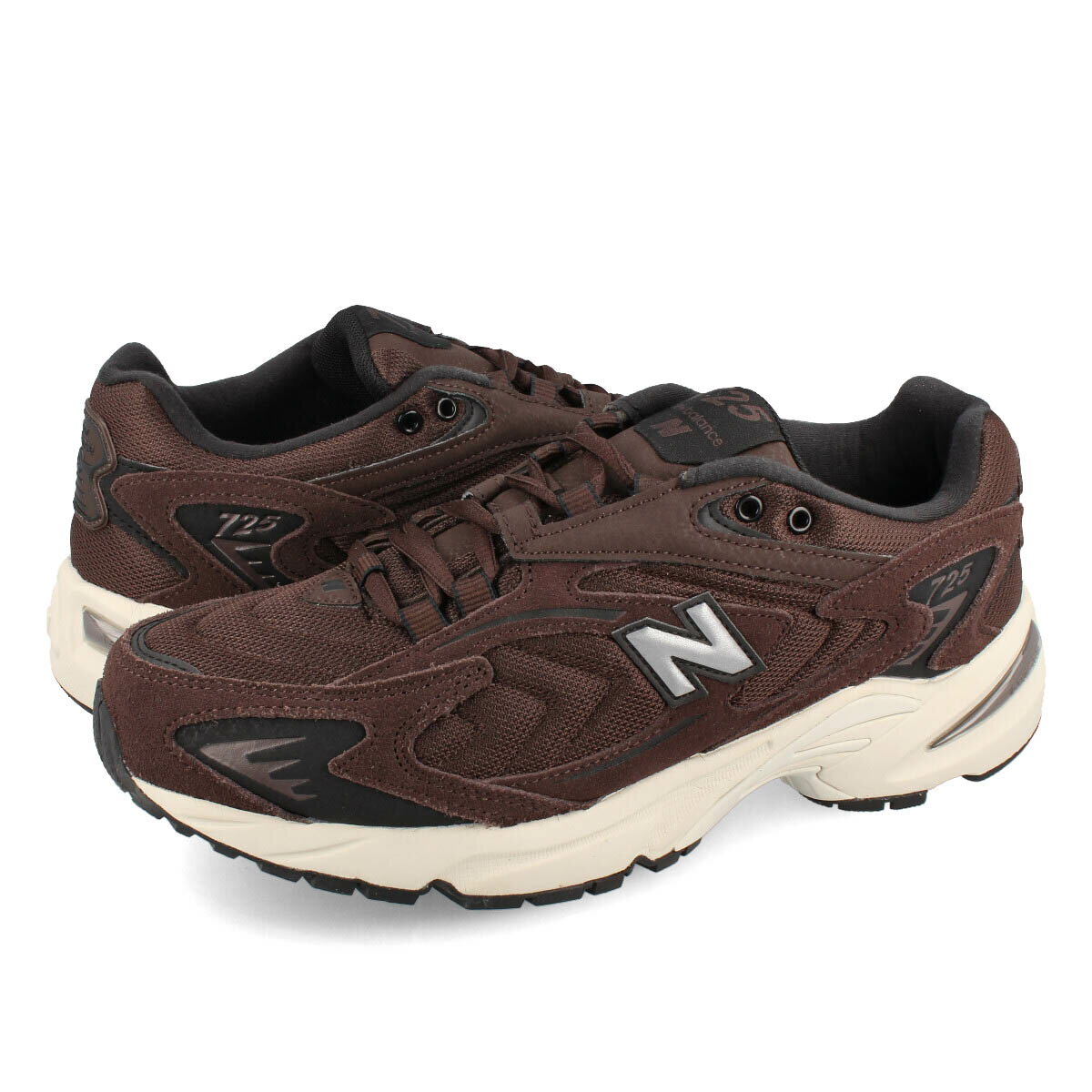 楽天SELECT SHOP LOWTEX【プライスダウン】 15時迄のご注文で即日発送可 NEW BALANCE ML725X ニューバランス ML725 X メンズ レディース ユニセックス スニーカー BROWN ブラウン 【Dワイズ】