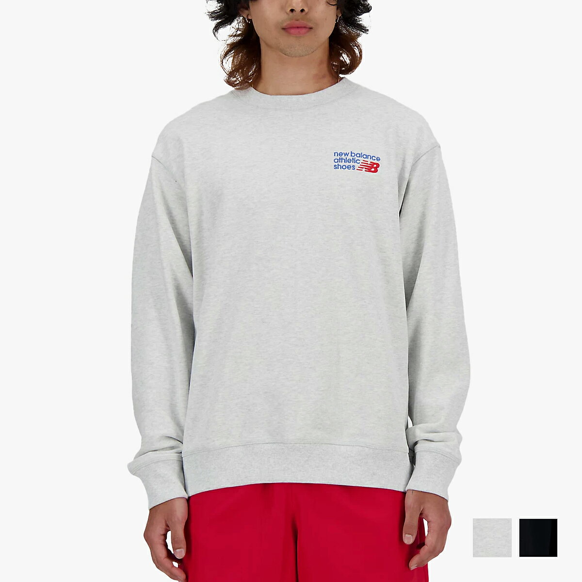 Rakuten - 【10%OFF】 NEW BALANCE ATHLETICS PREMIUM LOGO SWEAT CREW ニューバランス アスレチック プレミアム ロゴ スウェット クルー メンズ レディース トレーナー MT41547