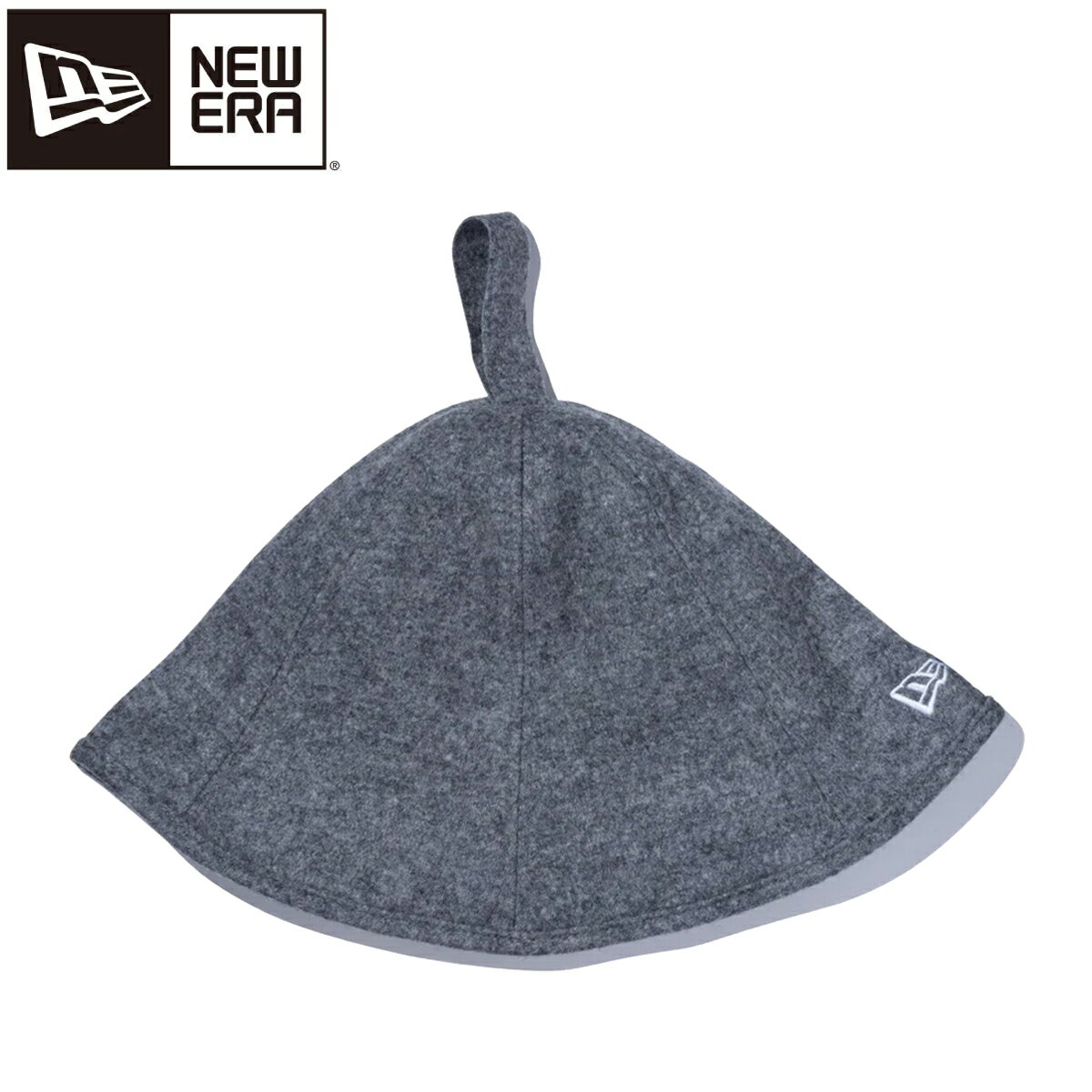 NEW ERA SAUNA HAT FELT ニューエラ サウナハット フェルト メンズ レディース ハット 帽子 DARK GREY グレー 13330609【追跡可能メール便・日時指定不可】