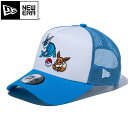 15時迄のご注文で即日発送可 NEW ERA 9FORTY A-Frame TRUCKER POKEMON EEVEE SHOWERS ニューエラ 9FORTY Aフレーム トラッカー ポケモン イーブイ シャワーズ メンズ レディース キャップ 帽子 WHITE/BLUE ホワイト 14124341