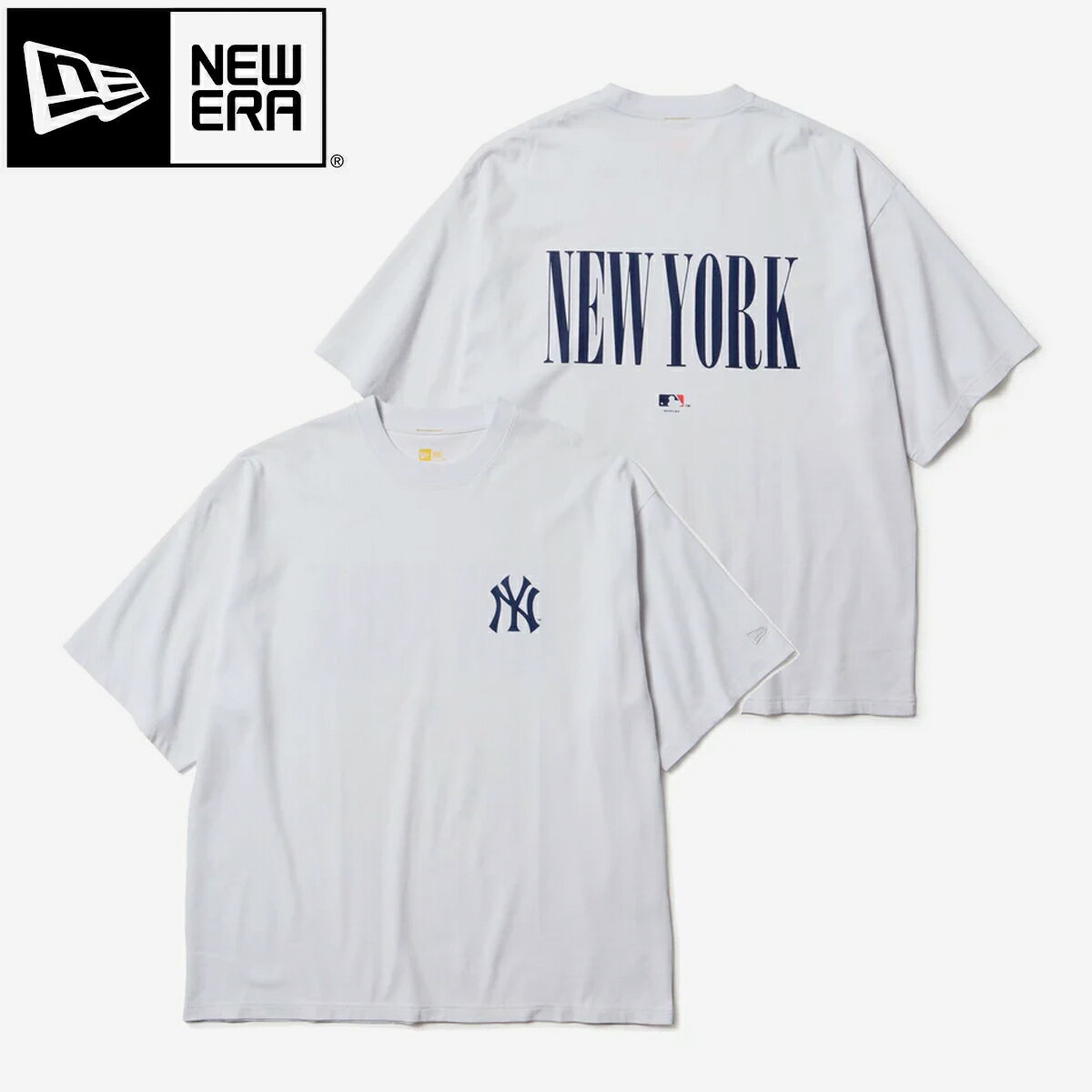 【60%OFF】 NEW ERA NEW YORK YANKEES SS OVER SIZE COTTON TEE POWERED BY GORO NAKATSUGAWA ニューエラ ヤンキース オーバーサイズド ティー 中津川吾郎 ミンナノ メンズ レディース 半袖Tシャツ WHITE ホワイト 14467570【追跡可能メール便・日時指定不可】