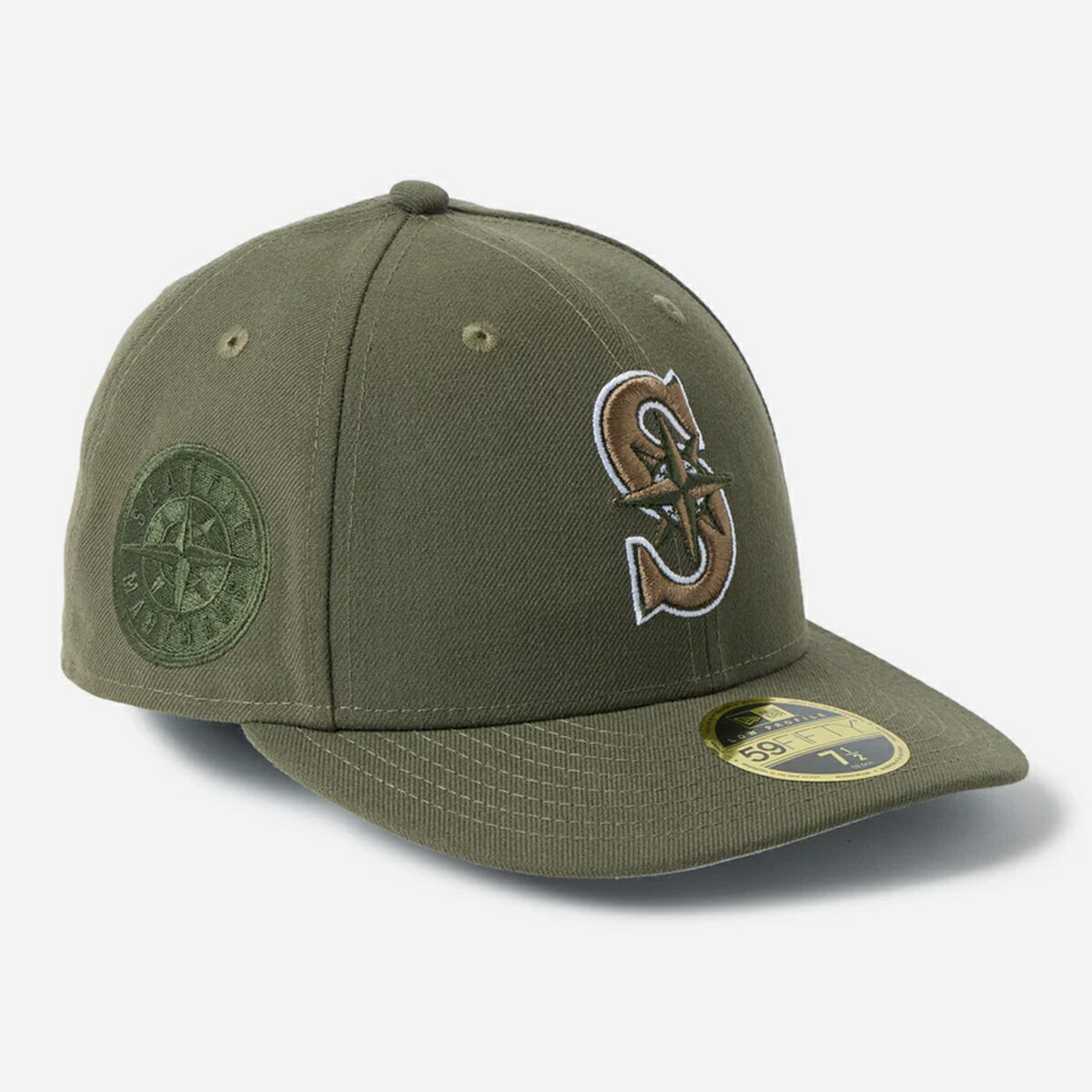 Rakuten - NEW ERA LP 59FIFTY SEATTLE MARINERS COLOR VARIATION ニューエラ LP 59FIFTY シアトル・マリナーズ カラー バリエーション メンズ レディース キャップ 帽子 DARKBLUSH カーキグリーン 14744686