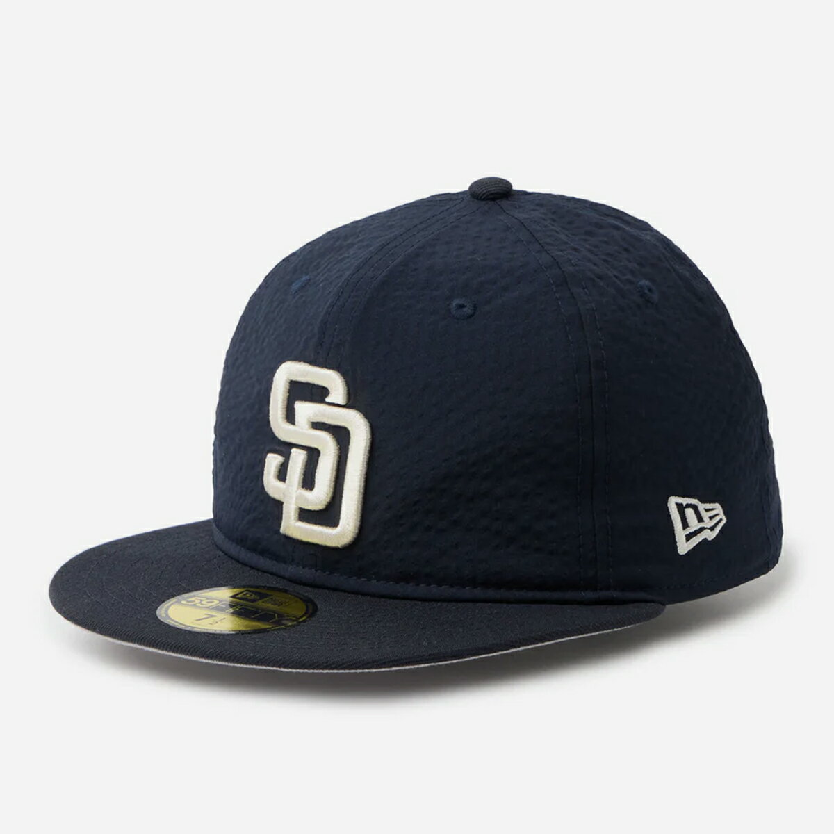 乐天商城 - NEW ERA 59FIFTY SB SAN DIEGO PADRES SEERSUCKER ニューエラ 59FIFTY SB サンディエゴ・パドレス シアサッカー メンズ レディース 帽子 キャップ NAVY ネイビー 14745137