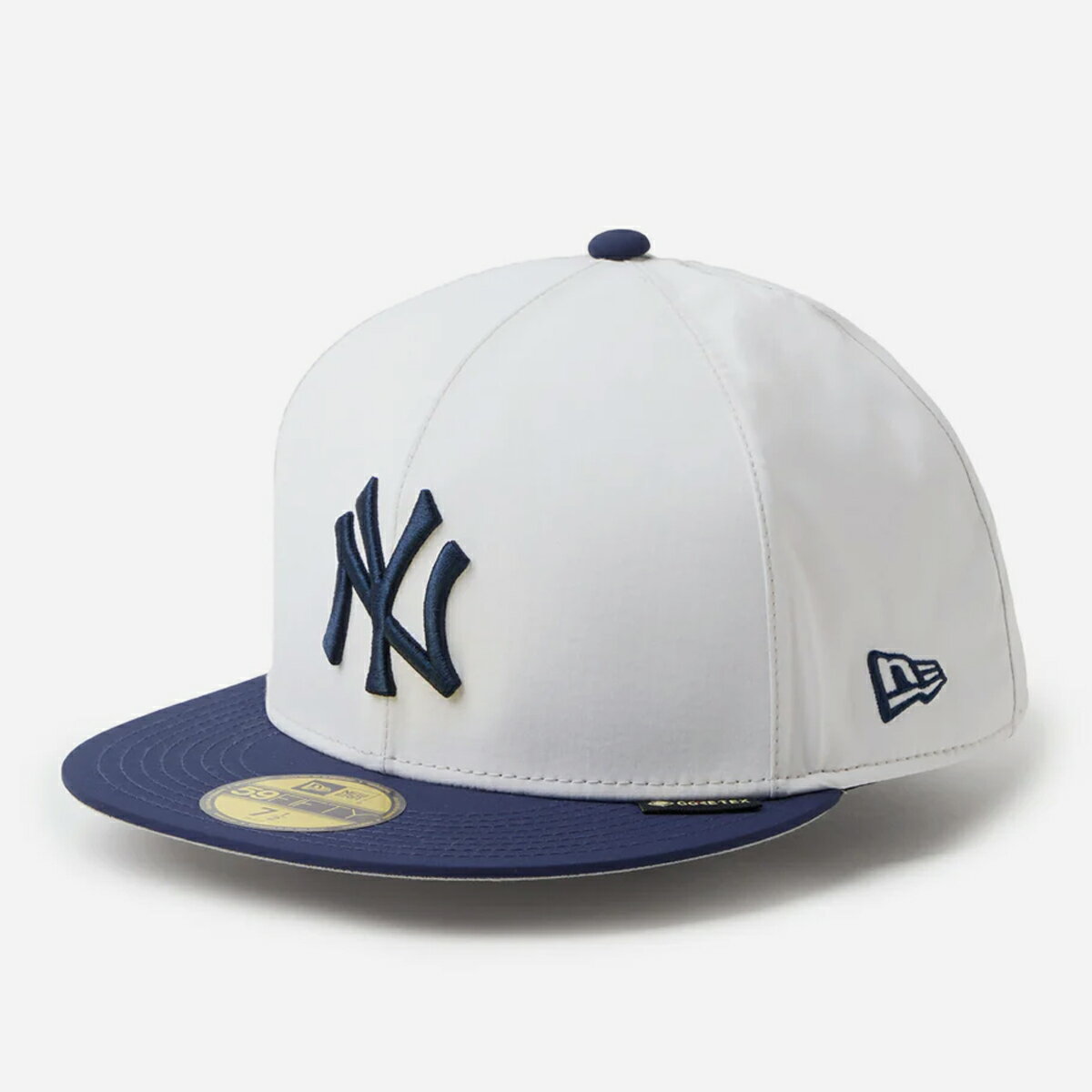 Rakuten - NEW ERA 59FIFTY NEW YORK YANKEES GORE-TEX ニューエラ 59FIFTY ニューヨーク・ヤンキース ゴアテックス メンズ レディース 帽子 キャップ STONE/NAVY グレー 14745154