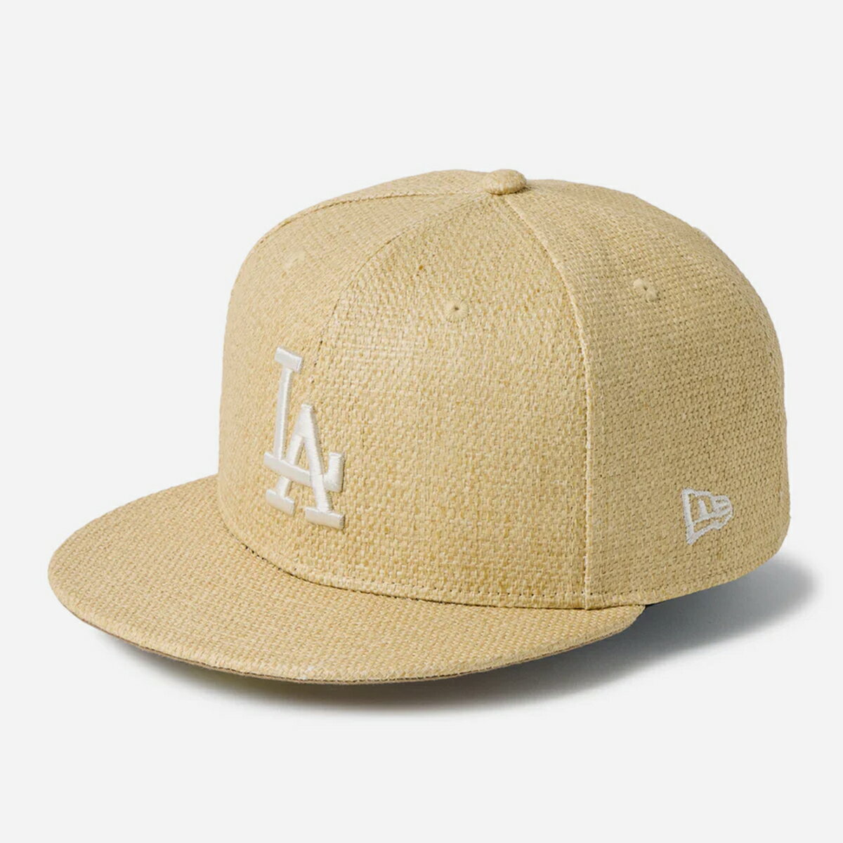 乐天商城 - NEW ERA 59FIFTY LOS ANGELES DODGERS PAPER STRAW ニューエラ 59FIFTY ロサンゼルス・ドジャース ペーパーストロー メンズ レディース キャップ 帽子 NATURAL ベージュ 14745165