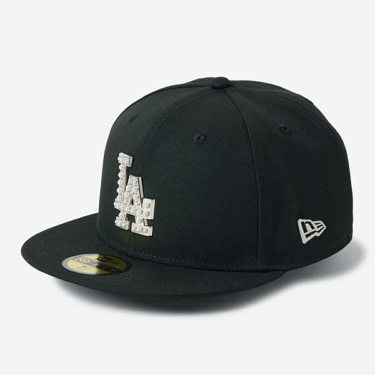 Rakuten - NEW ERA 59FIFTY LOS ANGELES DODGERS PEARL BADGE ニューエラ 59FIFTY ロサンゼルス・ドジャース パールバッジ メンズ レディース 帽子 キャップ BLACK ブラック 14745166