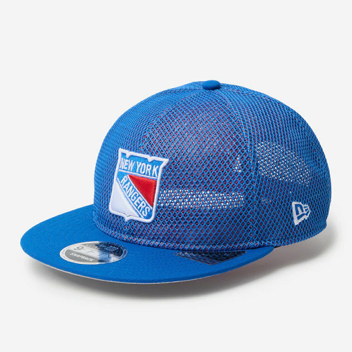 Rakuten - NEW ERA RC 9FIFTY FLAT VISOR NEW YORK RANGERS DOUBLE MESH Powered by GORO NAKATSUGAWA（MIN-NANO） ニューエラ RC 9FIFTY フラットバイザー ニューヨーク・レンジャース ダブルメッシュ 中津川吾郎 ミンナノ メンズ レディース 帽子 キャップ BLUE ブルー 14880368