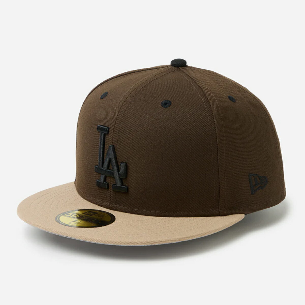 乐天商城 - NEW ERA 59FIFTY LOS ANGELES DODGERS Powered by GORO NAKATSUGAWA ニューエラ 59FIFTY ロサンゼルス ドジャース 中津川吾郎 ミンナノ メンズ レディース 帽子 キャップ WALNUT/CAMEL ブラウン 14880417