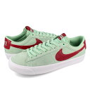 要エントリーで最大P15倍 4/24(水)20:00～4/27(土)9:59 NIKE SB BLAZER ZOOM LOW PRO GT ナイキ エスビー ブレザー ズーム ロー プロ GT メンズ スニーカー ローカット ENAMEL GREEN/TEAM RED/WHITE グリーン レッド DC7695-301