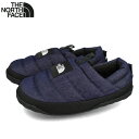 楽天SELECT SHOP LOWTEX【プライスダウン】 15時迄のご注文で即日発送可 THE NORTH FACE NUPTSE MULE DENIM ノースフェイス ヌプシ ミュール デニム メンズ サンダル スリッポン D.DENIM/BLACK（DK） ネイビー nf02372