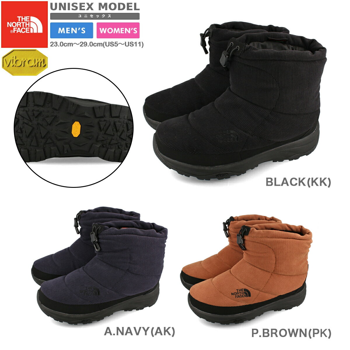 【プライスダウン】 15時迄のご注文で即日発送可 THE NORTH FACE NUPTSE BOOTIE WP SHO