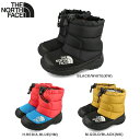 楽天SELECT SHOP LOWTEX[要エントリーで最大P15倍 4/24（水）20:00～4/27（土）9:59] THE NORTH FACE K NUPTSE BOOTIE VII ザ ノース フェイス キッズ ヌプシ ブーティ VII 子ども ブーツ はっ水 レッド ブラック ゴールド 3色展開 NFJ52288