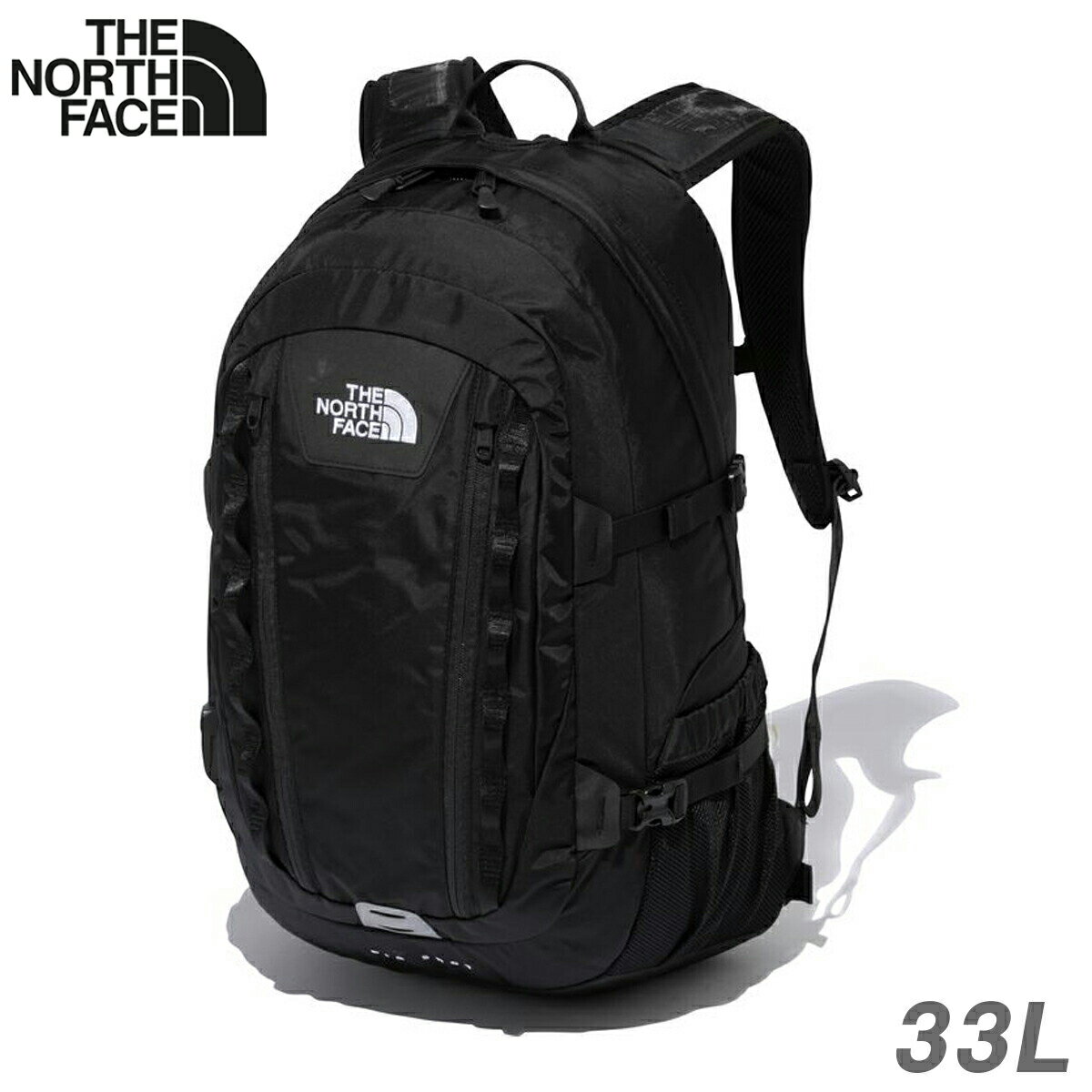 楽天SELECT SHOP LOWTEX15時迄のご注文で即日発送可 THE NORTH FACE BIG SHOT ザ ノース フェイス ビッグ ショット 33リットル バック リュック カバン 鞄 アウトドア 通勤 通学 出張 旅行 BLACK ブラック 黒 NM72301