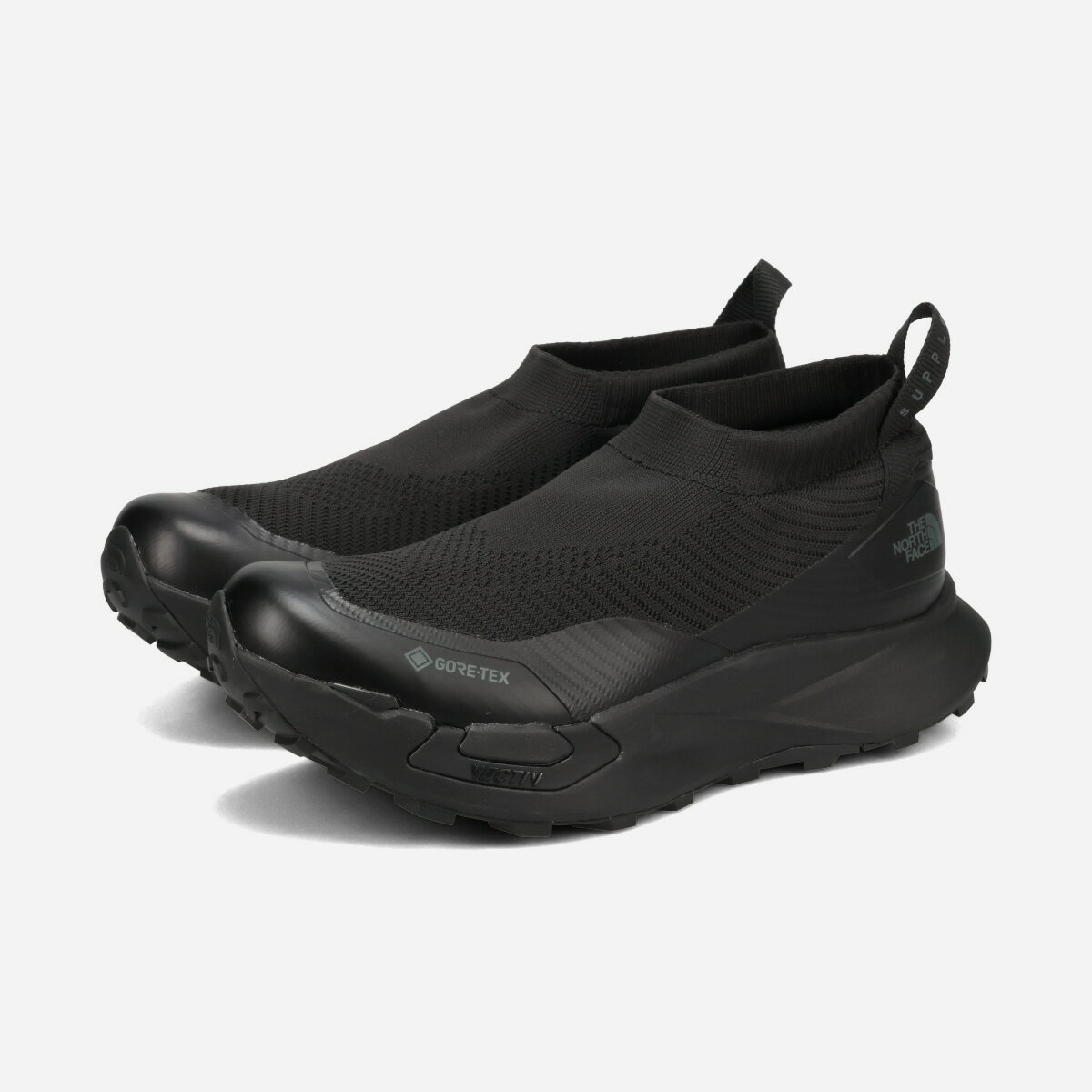 Rakuten - THE NORTH FACE VECTIV SUPPLE GTX ノースフェイス ベクティブ サプル ゴアテックス メンズ スニーカー ローカット BLACK/BLACK ブラック NF52642-KK