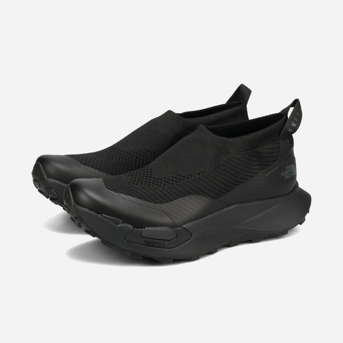 乐天商城 - THE NORTH FACE VECTIV SUPPLE ノースフェイス ベクティブ サプル メンズ レディース スニーカー ローカット BLACK/BLACK ブラック NF52643-KK