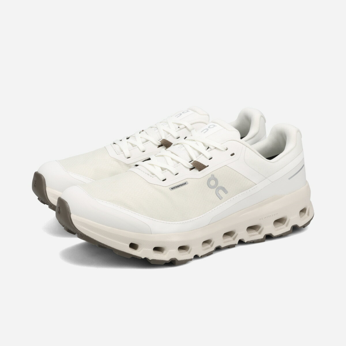 Rakuten - ON CLOUDVISTA 2 WATERPROOF (M) オン クラウドビスタ 2 ウォータープルーフ メンズ スニーカー ローカット ICE/PEARL グレー 3ME30141075