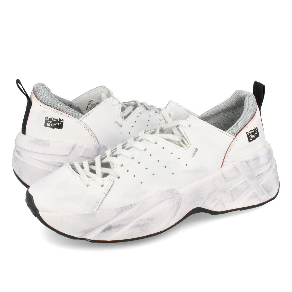 15Τʸ¨ȯ Onitsuka Tiger P-TRAINER OP ˥ĥ  P ȥ졼ʡ OP WHITE/WHITE 1183a588-110