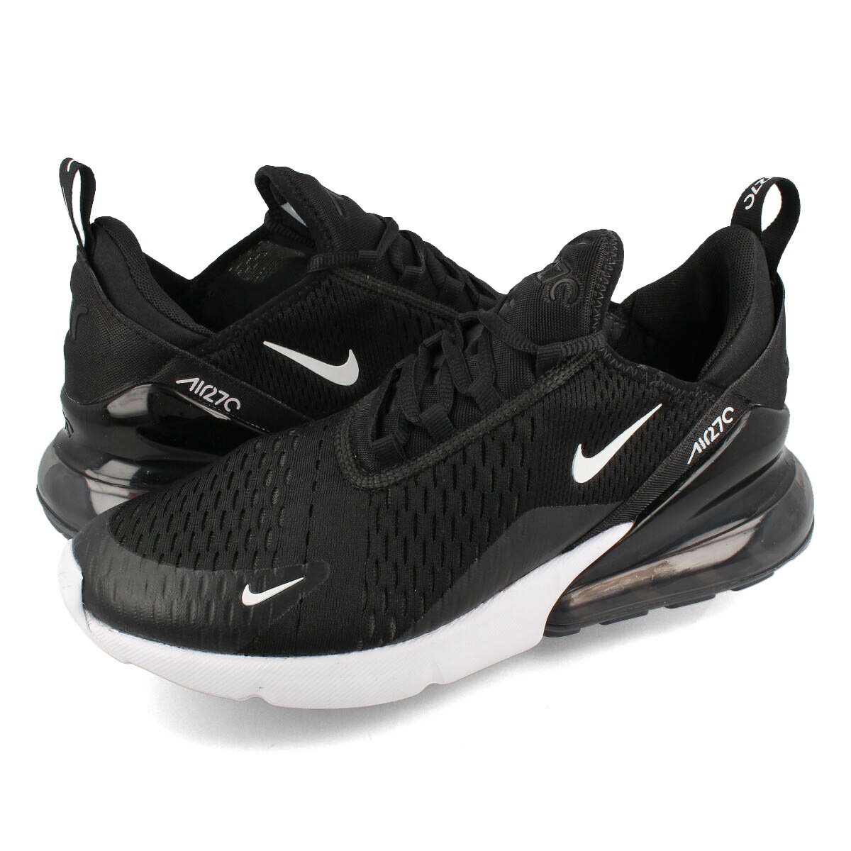 15時迄のご注文で即日発送可 NIKE AIR MAX 270 ナイキ エア マックス 270 メンズ スニーカー BLACK/ANTHRACITE/WHITE/SOLAR RED ブラック ホワイト AH8050-002