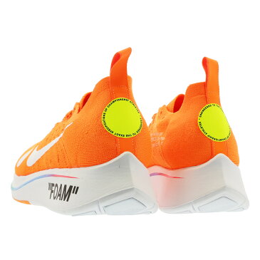 NIKE ZOOM FLY MERCURIAL FLYKNIT 【OFF-WHITE】 ナイキ ズーム フライ マーキュリアル フライニット オフ ホワイト TOTAL ORANGE/WHITE/VOLT ao2115-800