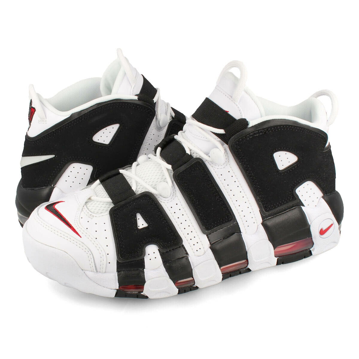 NIKE AIR MORE UPTEMPO ナイキ モア アップ テンポ WHITE/BLACK/VARSITY RED 414962-105