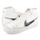 15̂ő NIKE BLAZER MID VNTG '77 ySKETCH PACKz iCL uU[ ~bh re[W 77 WHITE/BLACK cw7580-101