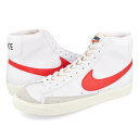 15̂ő NIKE BLAZER MID '77 VINTAGE iCL uU[ ~bh '77 re[W WHITE/HABANERO RED/MEDIUM BLUE/SAIL bq6806-117