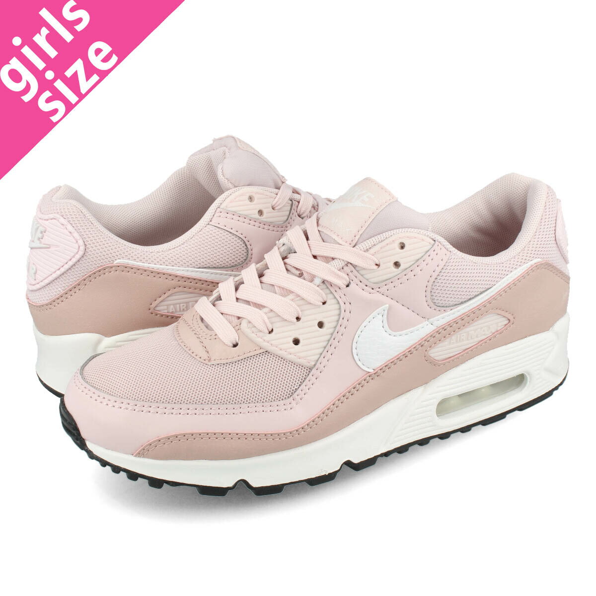 15時迄のご注文で即日発送可 NIKE WMNS AIR MAX 90 ナイキ ウィメンズ エア マックス 90 BARELY ROSE/SUMMIT WHITE/PINK OXFORD dh8010-600