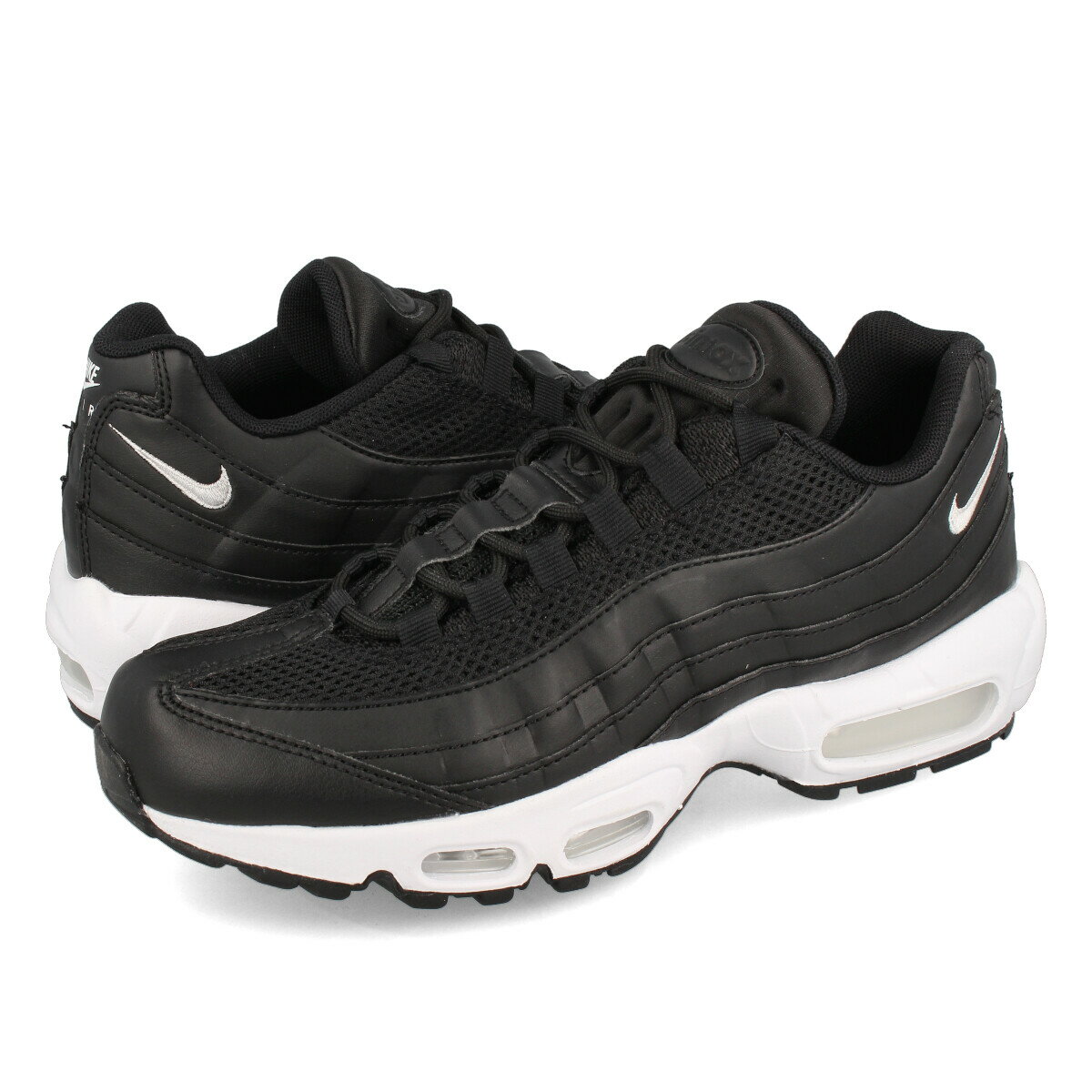 NIKE WMNS AIR MAX 95 ナイキ ウィメンズ エア マックス 95 BLACK/WHITE/BLACK ナイキスニーカー レディース メンズ スニーカー ブラック ホワイト 黒 白 定番モデル DH8015-001