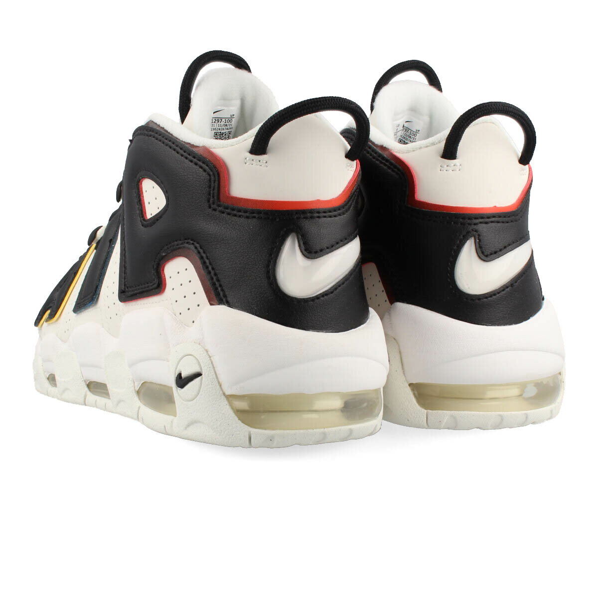 NIKE AIR MORE UPTEMPO ’96 【TRADING CARDS】 ナイキ エア モア アップ テンポ 96 SAIL/BLACK/SAIL/TEAM ORANGE dm1297-100