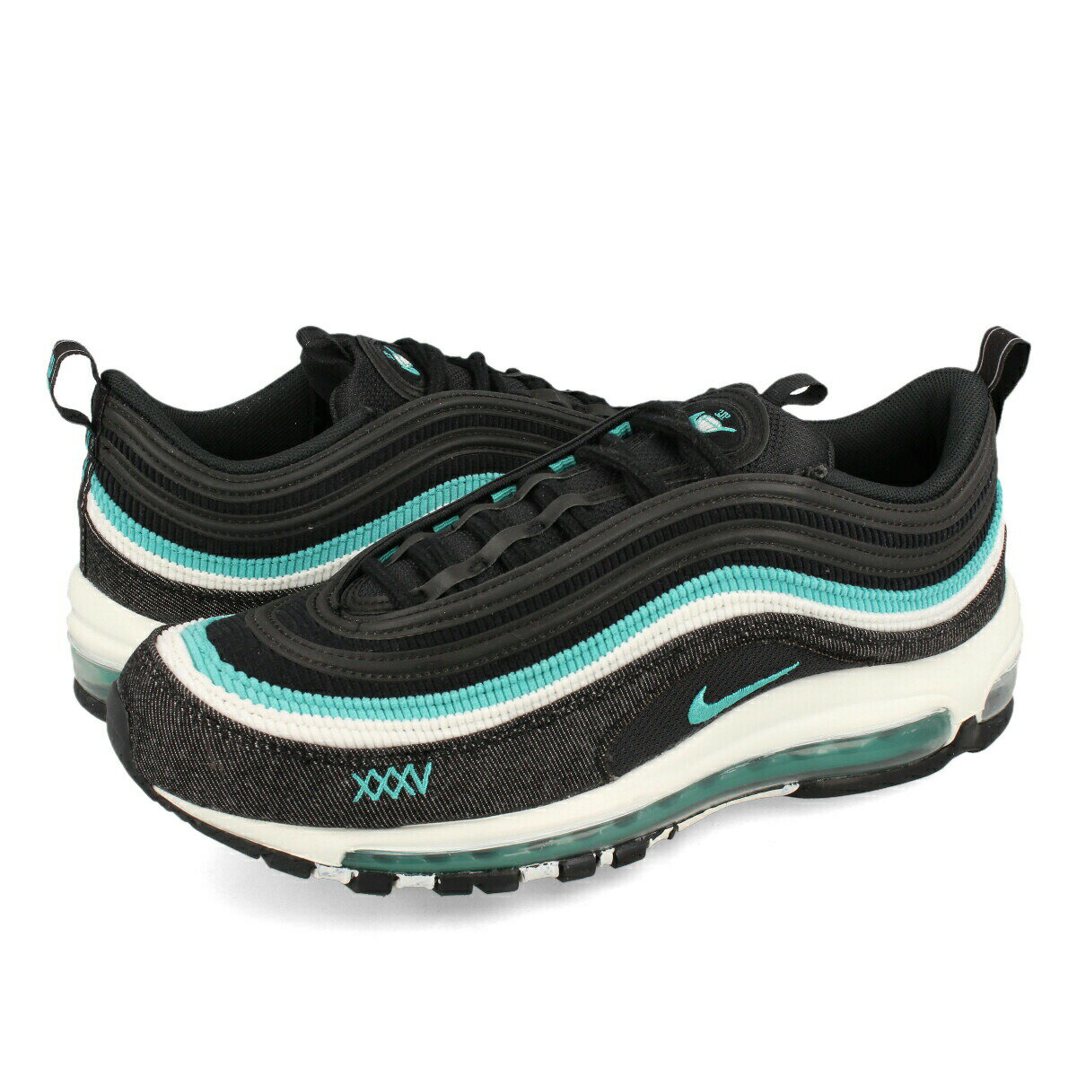 15時迄のご注文で即日発送可 NIKE AIR MAX 97 SE ナイキ エア マックス 97 SE BLACK/SPORT TURQUOISE/SUMMIT WHITE dn1893-001