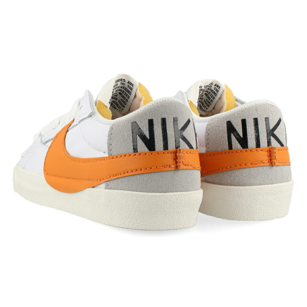 NIKE BLAZER LOW '77 JUMBO ナイキ ブレザー ロー 77 ジャンボ WHITE/ALPHA ORANGE/GREY FOG/SAIL/PRO GREEN/TEAM ORANGE dn2158-100