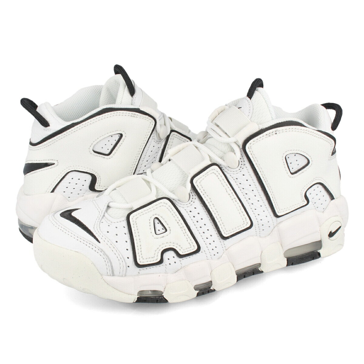 15時迄のご注文で即日発送可 NIKE WMNS AIR MORE UPTEMPO ナイキ ウィメンズ エア モア アップテンポ WHITE/BLACK do6718-100