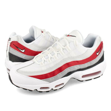 【ビッグ・スモールサイズ】 NIKE AIR MAX 95 ESSENTIAL BLACK/WHITE/VARSITY RED/PARTICLE GREY